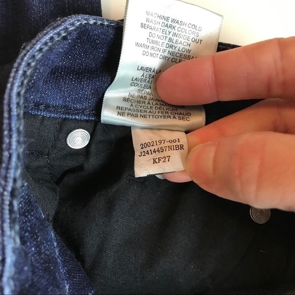 Jag Skinny Ankle Dark Wash Stretch Jeans 0 - Picture 8 of 8